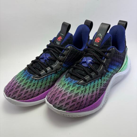 UNDER ARMOUR Curry Flow 10 Northern Lights Shoes Size Men 7.5 Women 9